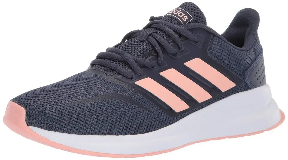ADIDAS WOMEN'S FALCON TRACE BLUE F17/DUST PINK/TRACE BLUE F17 5 B US